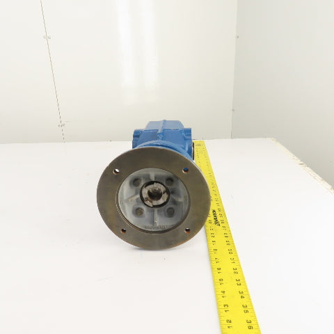 Sew-Eurodrive KA47/TAM90 90.86 Ratio Helical Bevel Gear Box 19RPM Out 3540 In LB