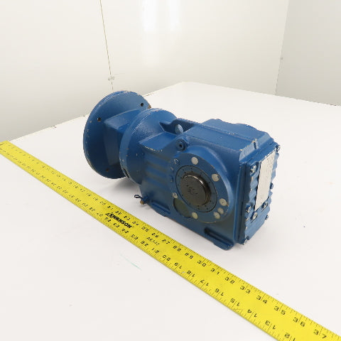 Sew-Eurodrive KA47/TAM90 90.86 Ratio Helical Bevel Gear Box 19RPM Out 3540 In LB