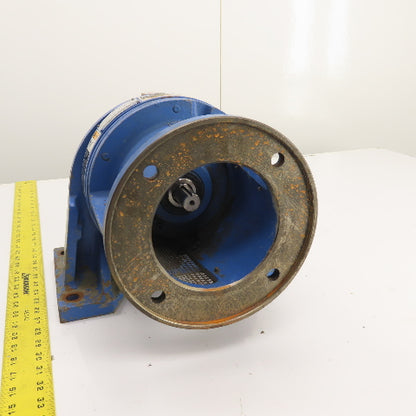 Sumitomo CHHJ-4155Y-87 87:1 Ratio Inline Gear Box 20RPM Out 9550 Torq 3.29HP