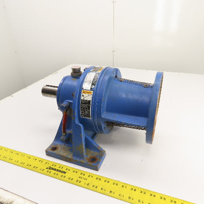 Sumitomo CHHJ-4155Y-87 87:1 Ratio Inline Gear Box 20RPM Out 9550 Torq 3.29HP