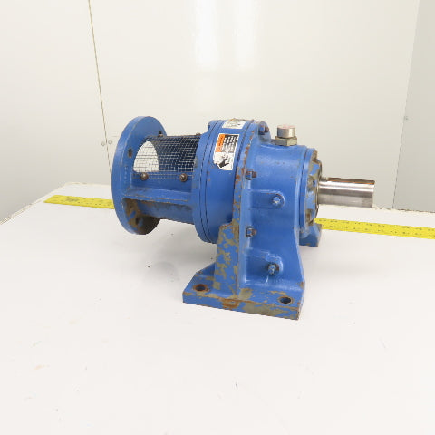 Sumitomo CHHJ-4155Y-87 87:1 Ratio Inline Gear Box 20RPM Out 9550 Torq 3.29HP