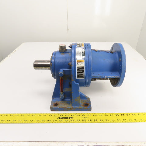 Sumitomo CHHJ-4155Y-87 87:1 Ratio Inline Gear Box 20RPM Out 9550 Torq 3.29HP