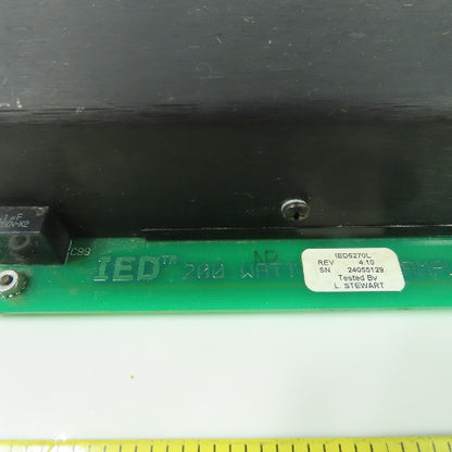 IED IED6270L Power Amplifier 120/240V 3A 3AG