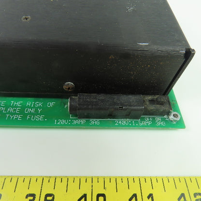 IED IED6270L Power Amplifier 120/240V 3A 3AG