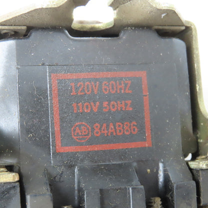 Allen Bradley 700-N400A1 700-NT Pneumatic Time Delay Control Relay 110/120V Coil