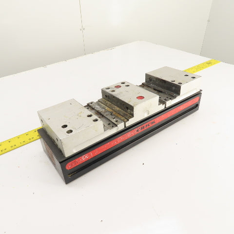 Chick Workholding 5QL1550 Aluminum QwikLOK 6" Double Lock Vise 19.75" Long