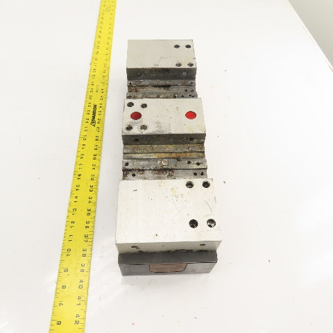 Chick Workholding 5QL1550 Aluminum QwikLOK 6" Double Lock Vise 19.75" Long