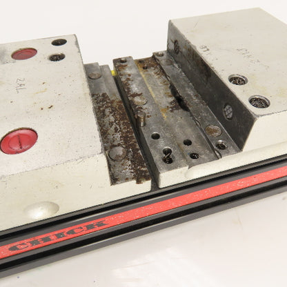 Chick Workholding 5QL1550 Aluminum QwikLOK 6" Double Lock Vise 19.75" Long