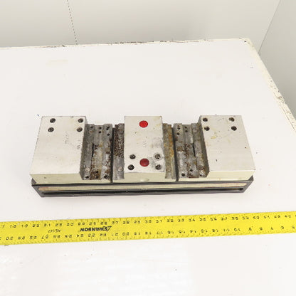Chick Workholding 5QL1550 Aluminum QwikLOK 6" Double Lock Vise 19.75" Long