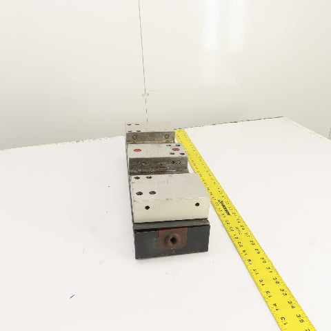 Chick Workholding 5QL1550 Aluminum QwikLOK 6" Double Lock Vise 19.75" Long