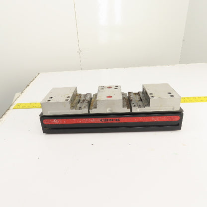 Chick Workholding 5QL1550 Aluminum QwikLOK 6" Double Lock Vise 19.75" Long