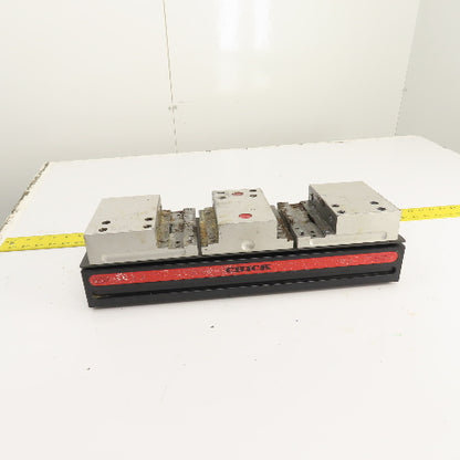 Chick Workholding 5QL1550 Aluminum QwikLOK 6" Double Lock Vise 19.75" Long