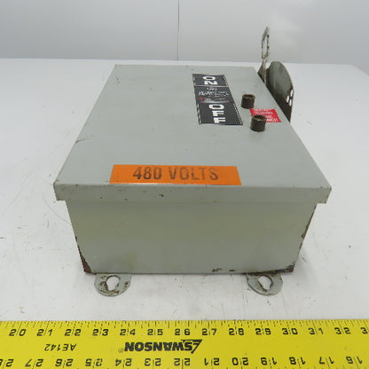 GE General Electric TH3361J 30A Safety Disconnect Switch 600VAC 250VDC