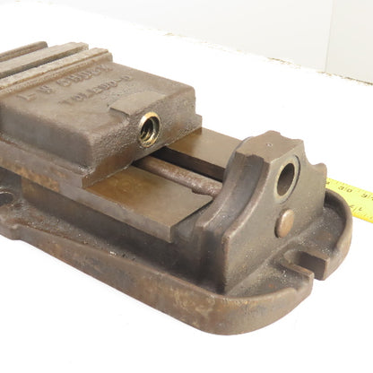 LW Chuck Toledo-O 6-3/4" Milling Drilling Machine Vise (Missing Screw)