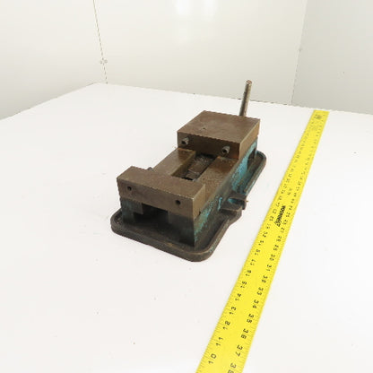 6" Wide Precision Milling Drilling Machine Machinist Vise 5" Open (No Jaws)
