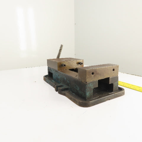 6" Wide Precision Milling Drilling Machine Machinist Vise 5" Open (No Jaws)