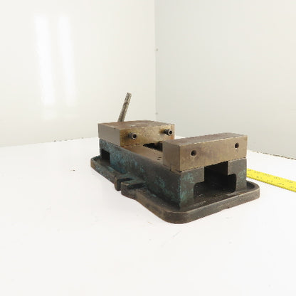 6" Wide Precision Milling Drilling Machine Machinist Vise 5" Open (No Jaws)