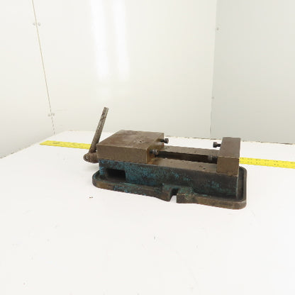 6" Wide Precision Milling Drilling Machine Machinist Vise 5" Open (No Jaws)