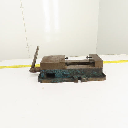 6" Wide Precision Milling Drilling Machine Machinist Vise 5" Open (No Jaws)