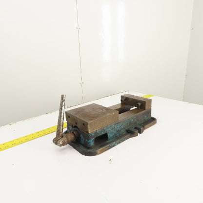 6" Wide Precision Milling Drilling Machine Machinist Vise 5" Open (No Jaws)