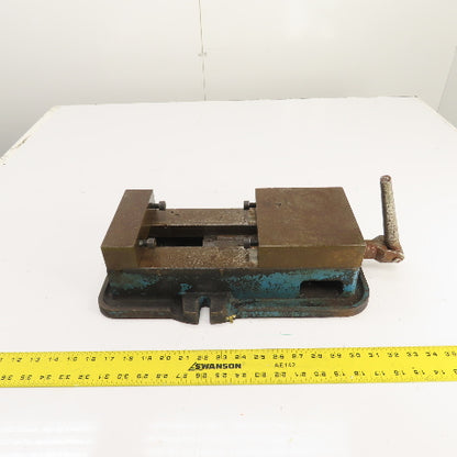 6" Wide Precision Milling Drilling Machine Machinist Vise 5" Open (No Jaws)