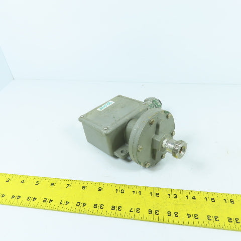 SOR Static-O-Ring 12NN-K614-PP Pressure Control Switch 200PSI 25-45 IN WC
