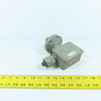 SOR Static-O-Ring 12NN-K614-PP Pressure Control Switch 200PSI 25-45 IN WC