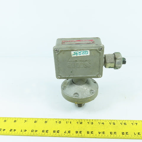 SOR Static-O-Ring 12NN-K614-PP Pressure Control Switch 200PSI 25-45 IN WC