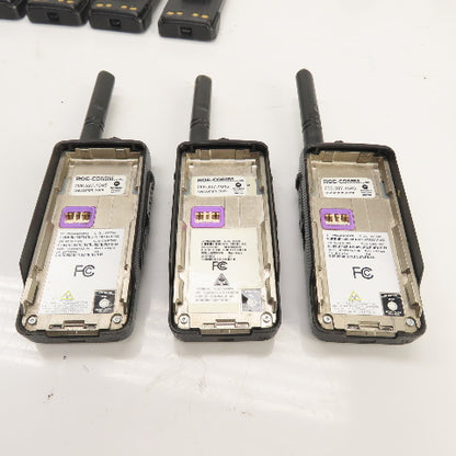 Motorola (3)XPR 7550 (3)XPR 3500e UHF Digital Portable Radio 8Batteries 3Charger