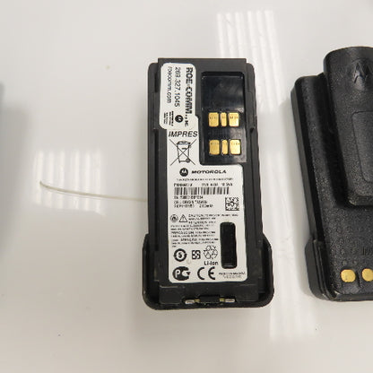 Motorola (3)XPR 7550 (3)XPR 3500e UHF Digital Portable Radio 8Batteries 3Charger