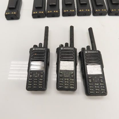 Motorola (3)XPR 7550 (3)XPR 3500e UHF Digital Portable Radio 8Batteries 3Charger