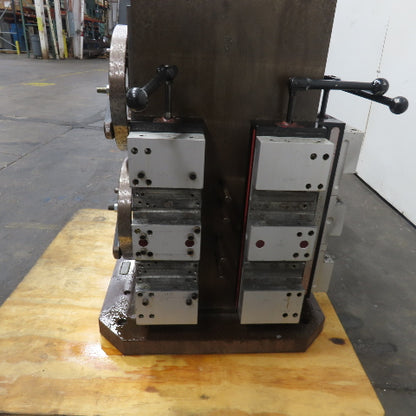 15" Square 4-Sided Multi-Loks Workholding Tombstone W/ (6)Chick 5QL1550 Vices
