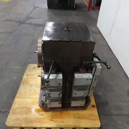 15" Square 4-Sided Multi-Loks Workholding Tombstone W/ (6)Chick 5QL1550 Vices