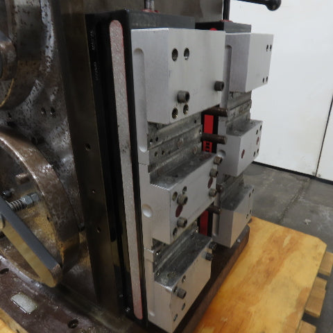 15" Square 4-Sided Multi-Loks Workholding Tombstone W/ (6)Chick 5QL1550 Vices