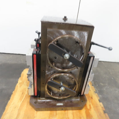 15" Square 4-Sided Multi-Loks Workholding Tombstone W/ (6)Chick 5QL1550 Vices