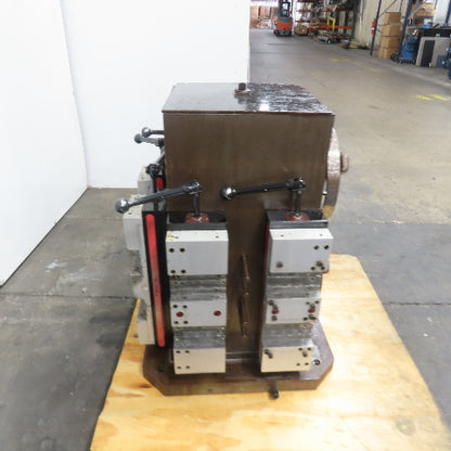 15" Square 4-Sided Multi-Loks Workholding Tombstone W/ (6)Chick 5QL1550 Vices