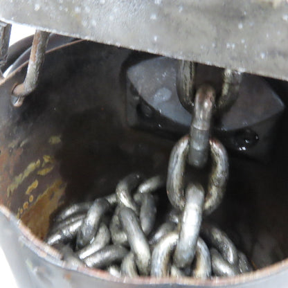 CM Model L 1 Ton 2000Lbs Electric Chain Hoist 15' Lift 115V 1Ph 1Hp 16FPM Tested