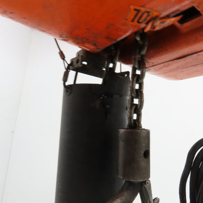CM Model L 1 Ton 2000Lbs Electric Chain Hoist 15' Lift 115V 1Ph 1Hp 16FPM Tested