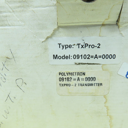 Zellweger Analytics 09102-A-0000 Polymetron Transmitter