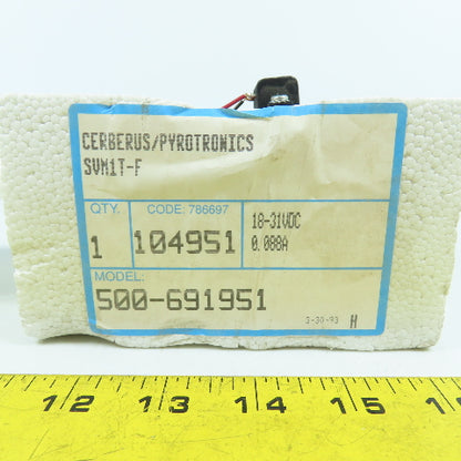 Cerberus Pyrotronics SVM1T-F Fire Alarm Strobe 18-31VDC