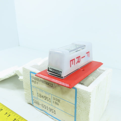 Cerberus Pyrotronics SVM1T-F Fire Alarm Strobe 18-31VDC
