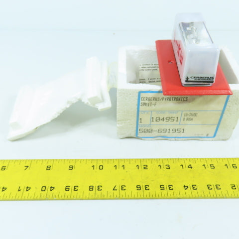 Cerberus Pyrotronics SVM1T-F Fire Alarm Strobe 18-31VDC