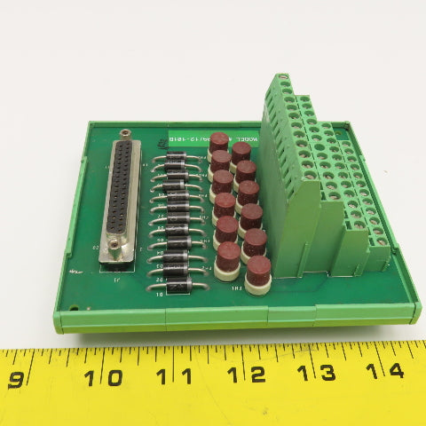 RTP Corp 3099/12-101B 140-6026-000A Fused Interface Terminal