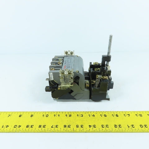 Furnas 14DP32AF Size 1 Motor Starter Contactor 600V 27A 120V Coil W/ Overload