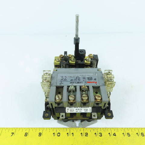Furnas 14DP32AF Size 1 Motor Starter Contactor 600V 27A 120V Coil W/ Overload
