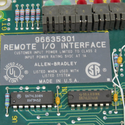 Allen Bradley 96635301 Remote I/O Circuit Board NOS