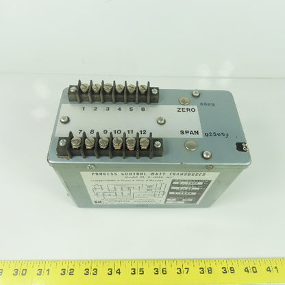 Scientific Columbus XL 3-1K5P-A7 Process Control Watt Transducer 120VAC 5A 60Hz