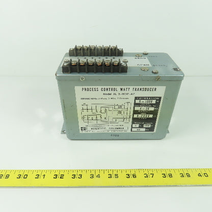 Scientific Columbus XL 3-1K5P-A7 Process Control Watt Transducer 120VAC 5A 60Hz