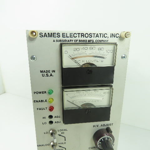 Sames Electrostatic 3AG2A Quick Acting Power Supply