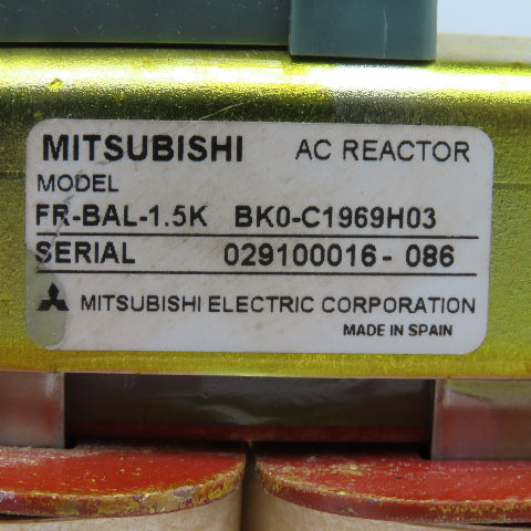 Mitsubishi FR-BAL-1.5K AC Line Reactor